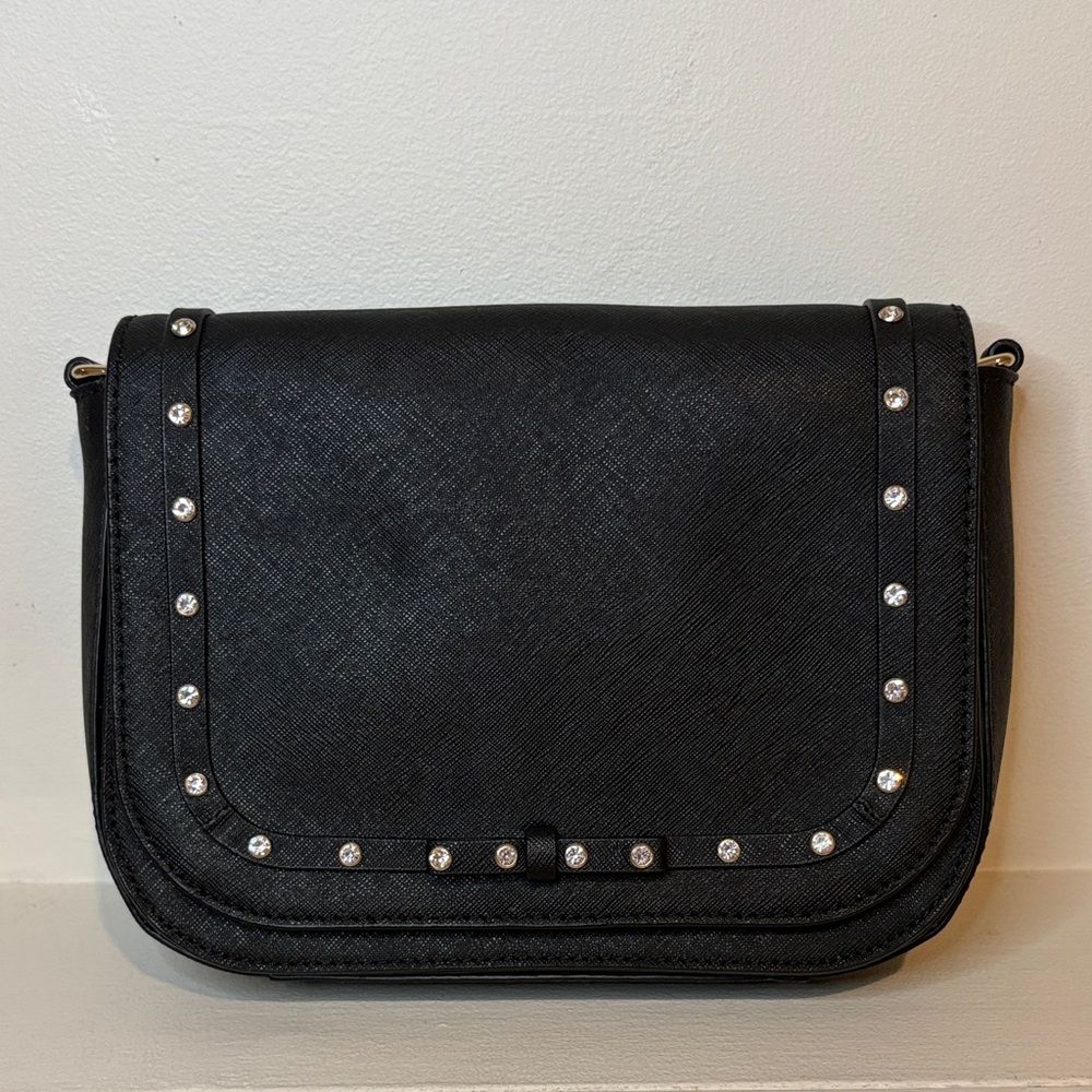 Kate Spade Black Crossbody Bag with Studs